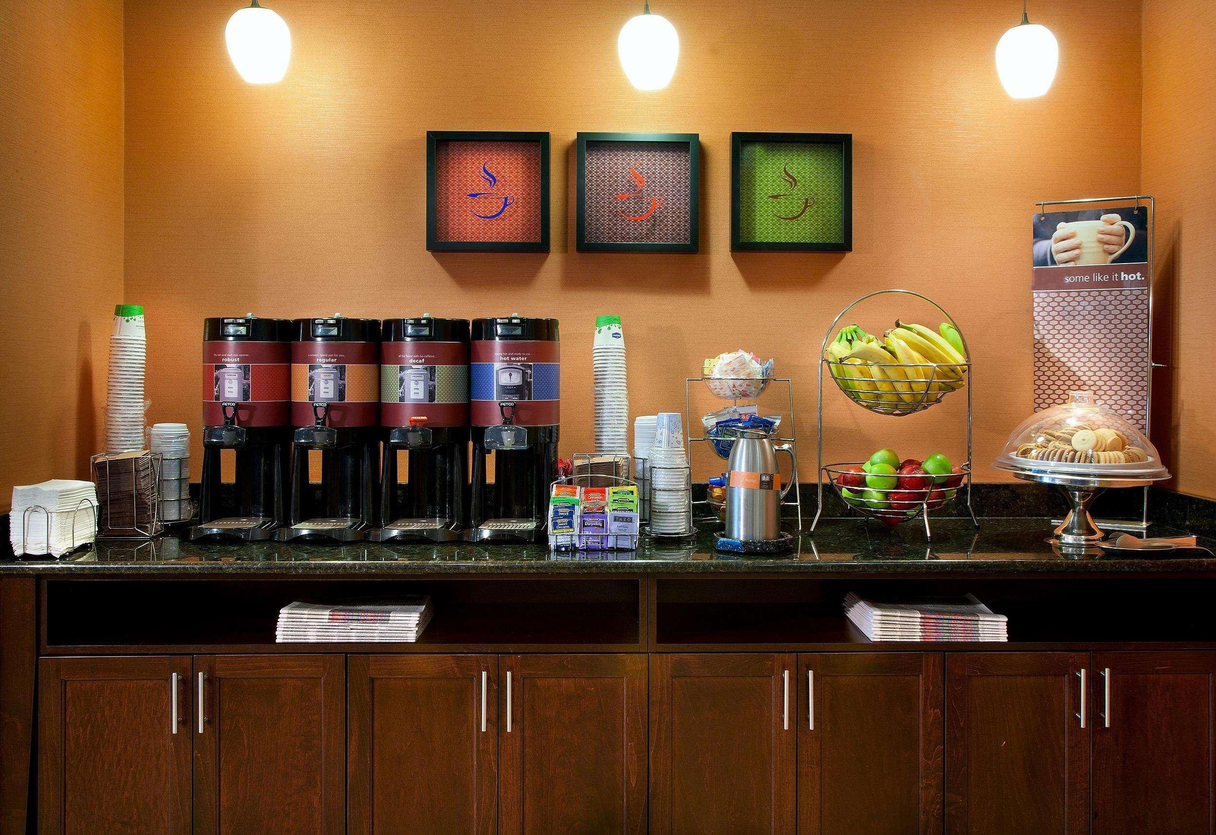 Hampton Inn Alexandria Restaurang bild
